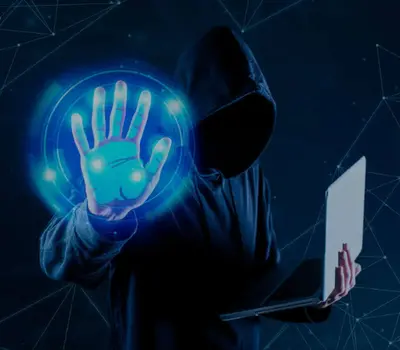 Banner image showcasing various cybersecurity solutions with a digital theme and abstract network lines.